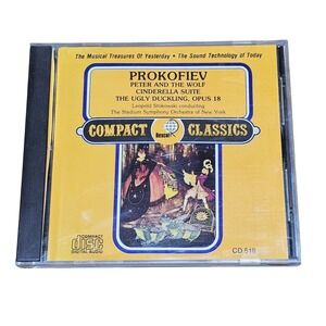 Bescol Compact Classics CD 519 Prokofiev Peter and‎ the Wolf Captain Kangaroo